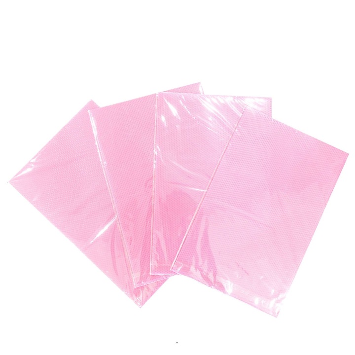 Set 4 covorase frigider, Spuma EVA, Lavabile, Roz