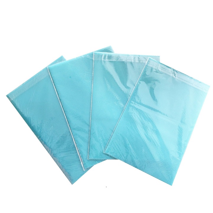 Set 4 covorase frigider, Spuma EVA, Lavabile, Albastru