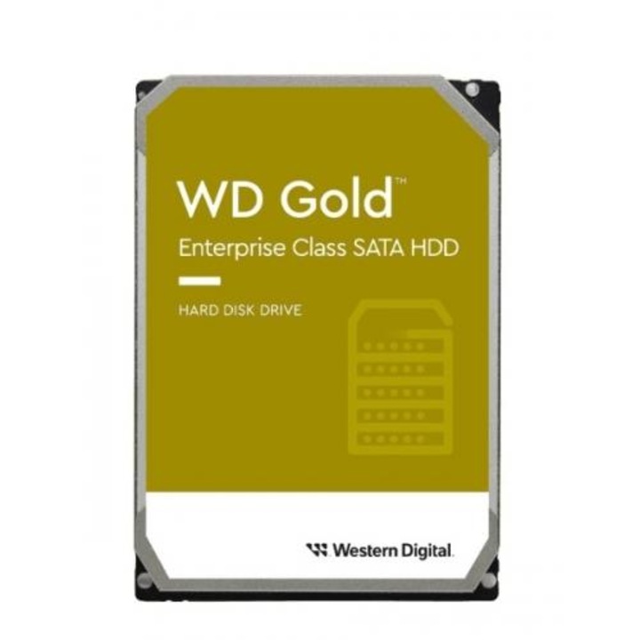 Western Digital Gold 4TB HDD szerver, SATA, 256MB, 3,5"