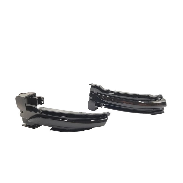 Set de 2 lampi led semnalizare dinamica/progresiva fumurie oglinda Xentech Light Ford Focus MK4