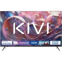 Televizor KIVI LED 55U760QB, 140 cm, Smart Android TV, 4K Ultra HD, Clasa G
