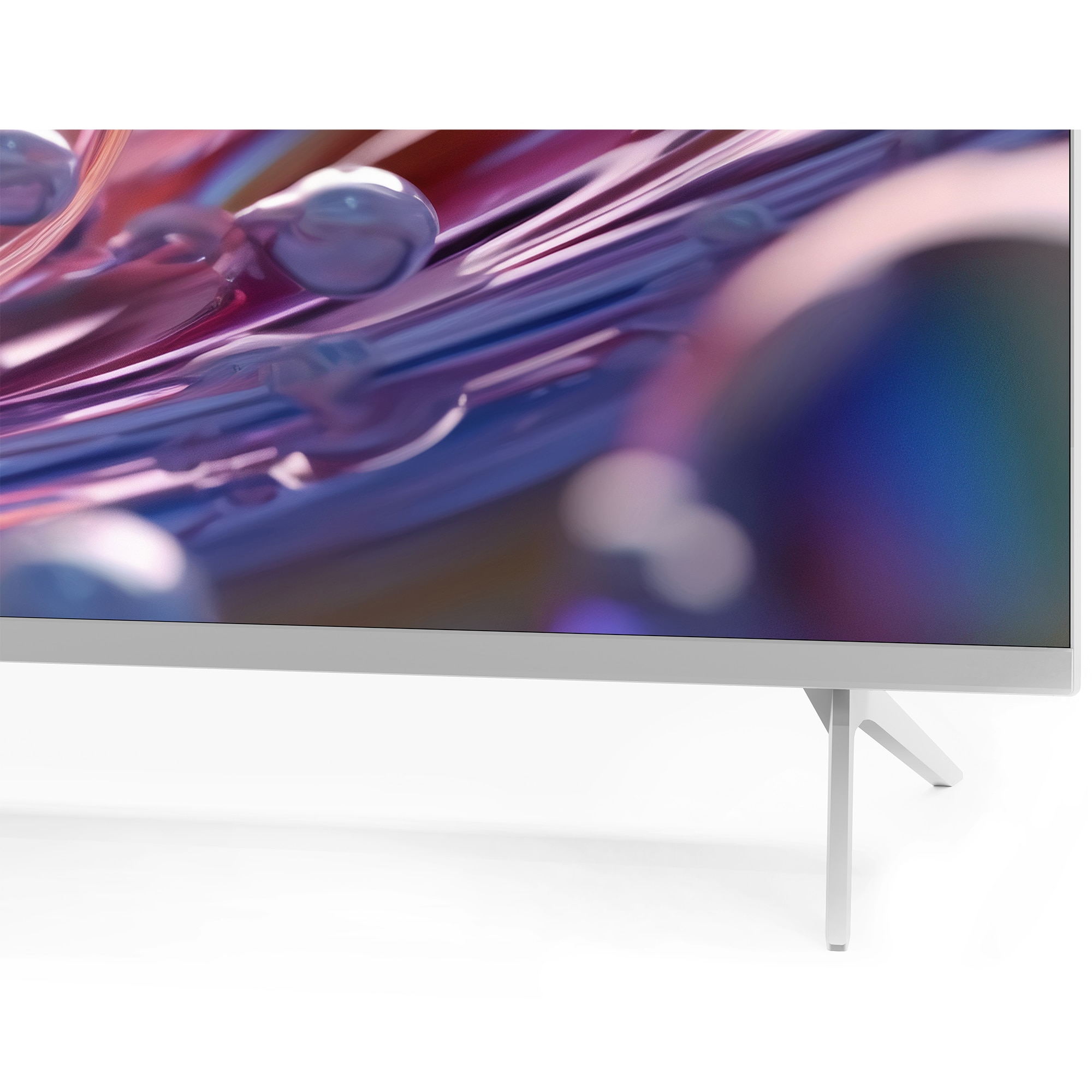 Televizor KIVI LED 55U760QW, 140 cm, Smart Android TV, 4K Ultra HD, Clasa G, Alb
