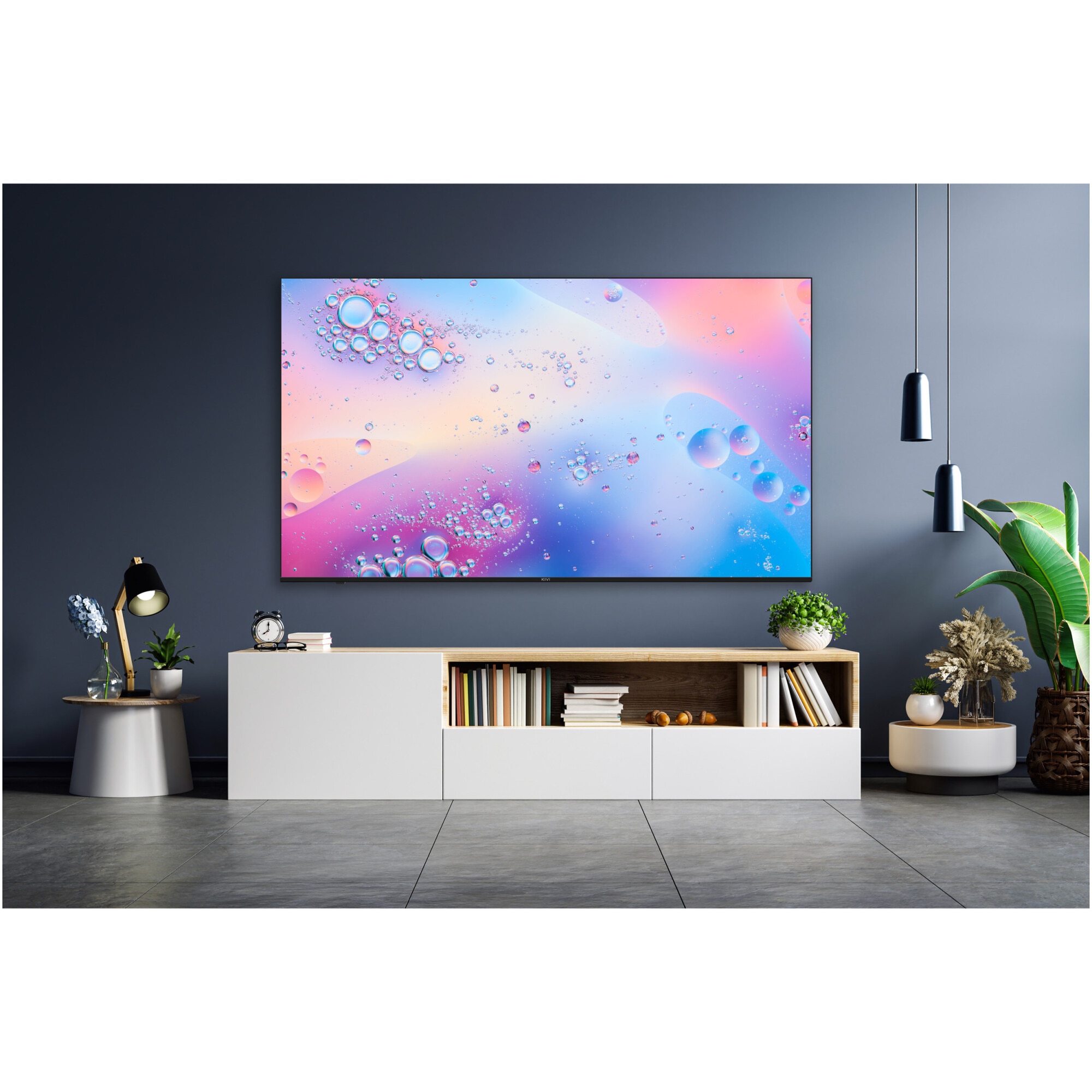 Televizor KIVI LED 75U760QB, 191 cm, Smart Android TV, 4K Ultra HD, Clasa F