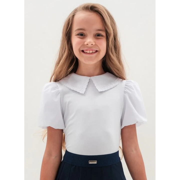 Bluzita Alba De Scoala Angie