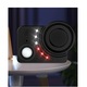 Aparat ultrasonic premium antidaunatori OANHAUS®, 3 frecvente de lucru, lumini intermitente, antidaunatori, acoperire de 360°, 300mp, negru mat