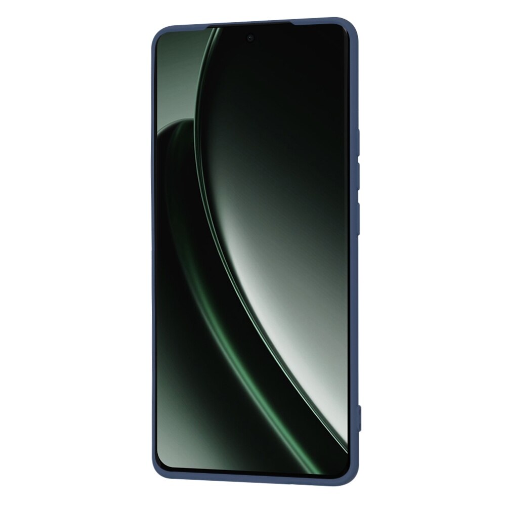 Husa din silicon pentru Realme GT 6, Smartphosis SoftFlex, Albastru inchis
