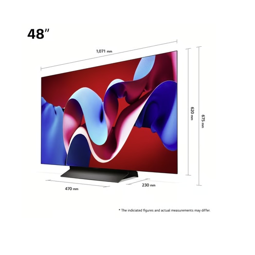 Monitor LG OLED48C49LA, 121 cm, 4K, Smart TV, 120 Hz