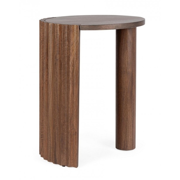 Masuta lemn mango maro Orissa 50x65 cm