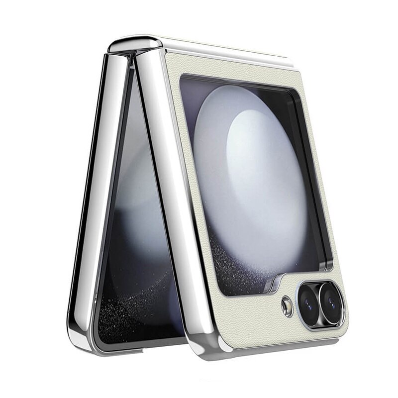 Husa NILLKIN Camshield Leather, compatibila Samsung Z Flip6