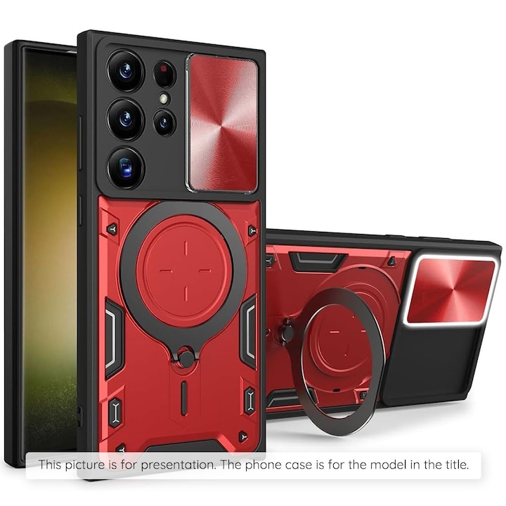 Кейс за Infinix Note 40 Pro+ - Techsuit CamGuard Pro - Червен