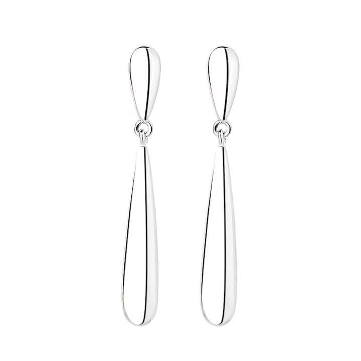 Hytireby Geometrikus fülbevaló, S925 ezüst, ezüst