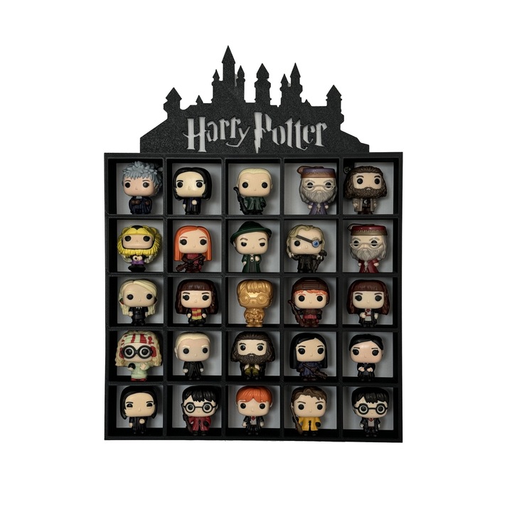 Стойка Funko Pop Harry Potter Kinder Joy, пластмасова, черна, 25 бр
