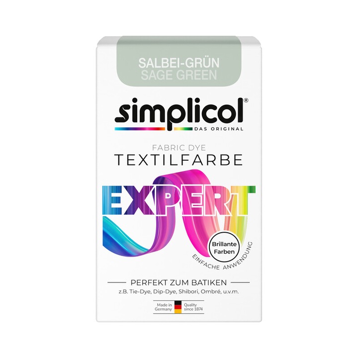 Vopsea textila Simplicol expert, Ceai verde, 150g