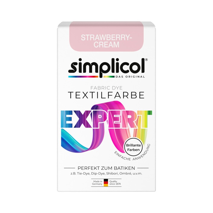Боя за текстил Simplicol expert, Крем ягода, 150гр