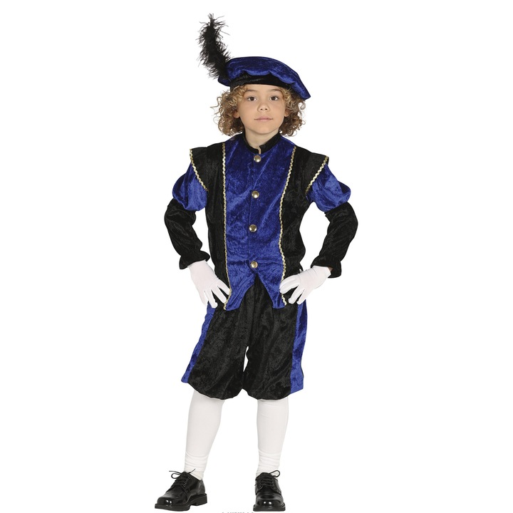 Costum rege mag albastru copii 140 cm (8-10 ani)