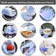 Manusi de curatat din silicon, multifunctionale, roz