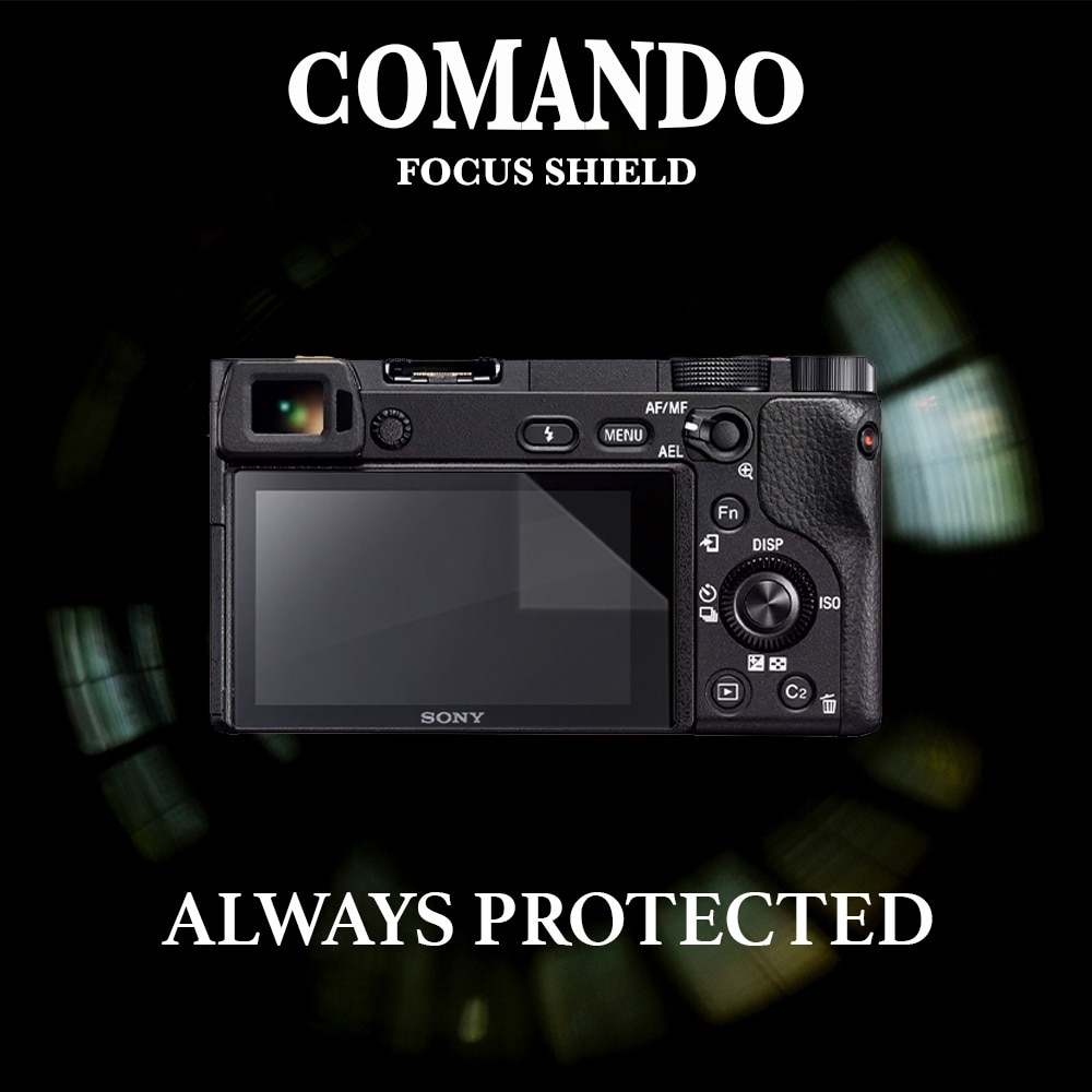 Set protectie compatibil cu Sony A6400, COMANDO Focus Shield, 1 Folie ...