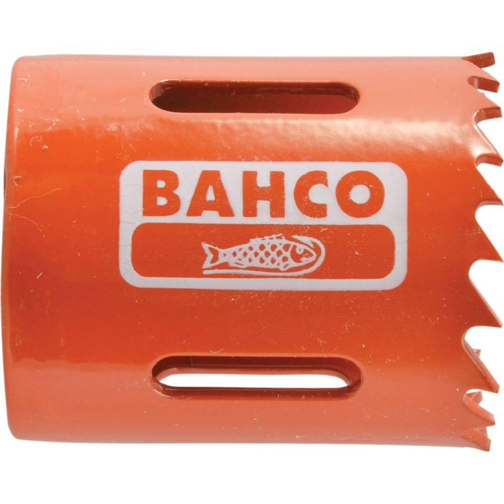 Carota Bi-metal, diametru 57 mm, pentru gaurire in lemn, metal, aluminiu, PVC, Sandflex® - BAHCO 3830-57-VIP