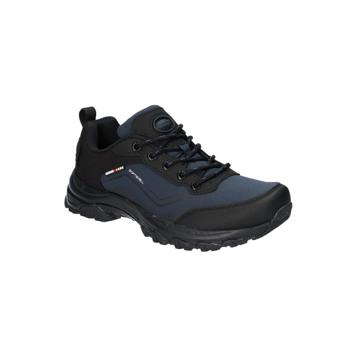 Pantofi Sport de Trekking, American Club, Wt21724, Material Softshell, Branturi Memory Foam System, Bleumarin, 36