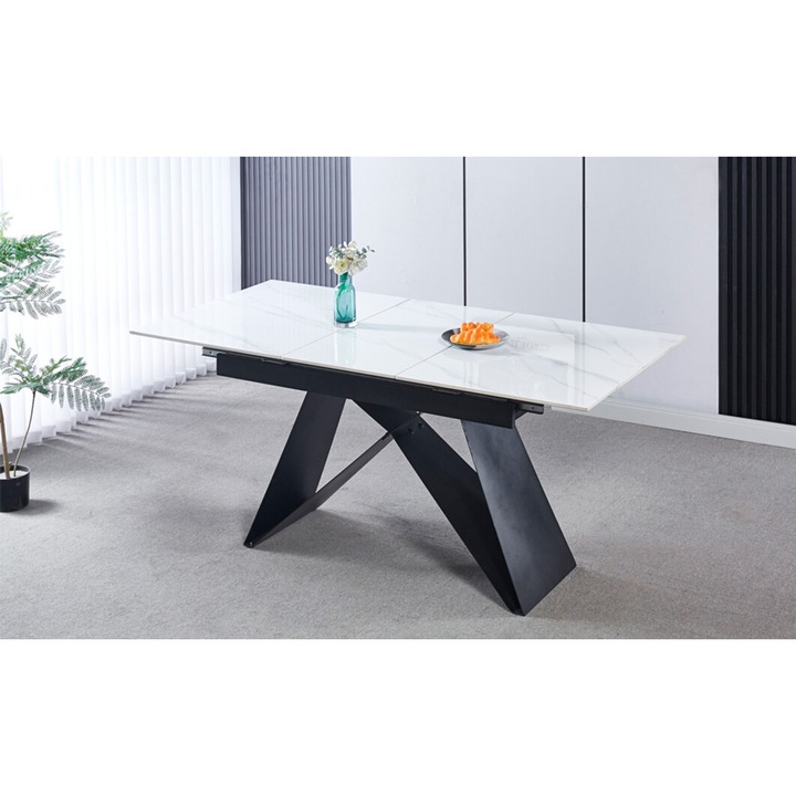 Masa Living Extensibila KJT417, 160 x 88 x 76 cm