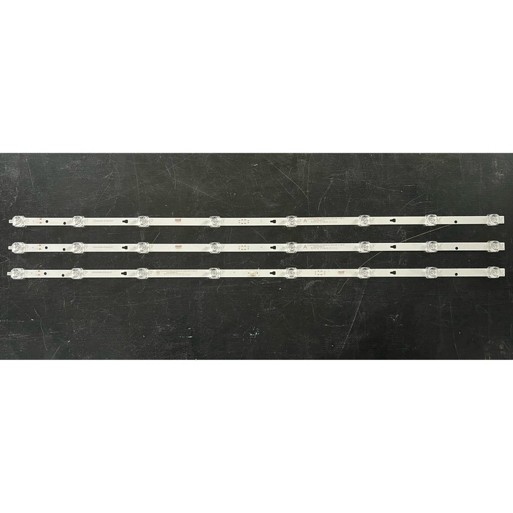 Set barete alte marci 43" - 3 barete x 8 leduri - 3V - 770mm - LED42D08A-ZC26AG-02E + LED42D08B-ZC26AG-02E