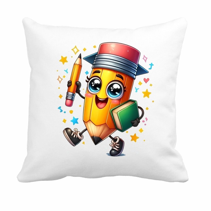 Perna copii, Cresa, Gradinita, Creionel, 40×40 cm, PGR021