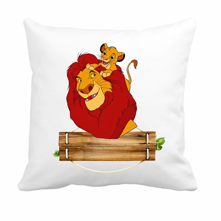 Perna copii, Cresa, Gradinita, Lion King, 40×40 cm, PGR033