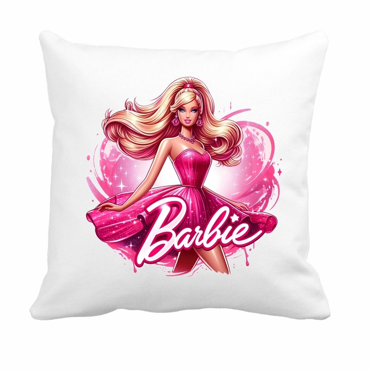 Perna copii, Cresa, Gradinita, Barbie, 40×40 cm, PGR032