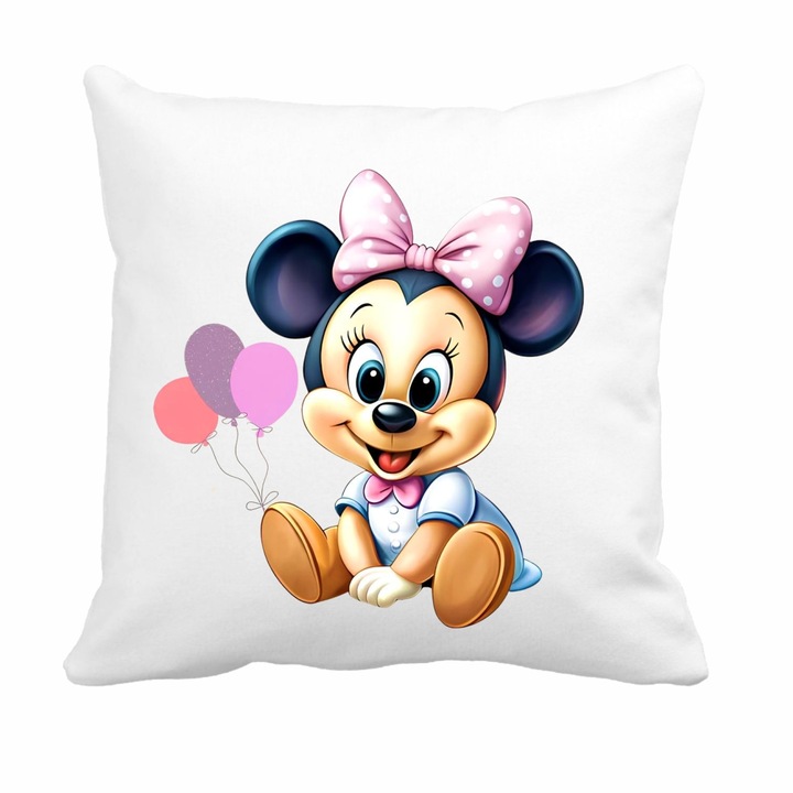 Perna copii, Cresa, Gradinita, Minnie Mouse, 40×40 cm, PGR028