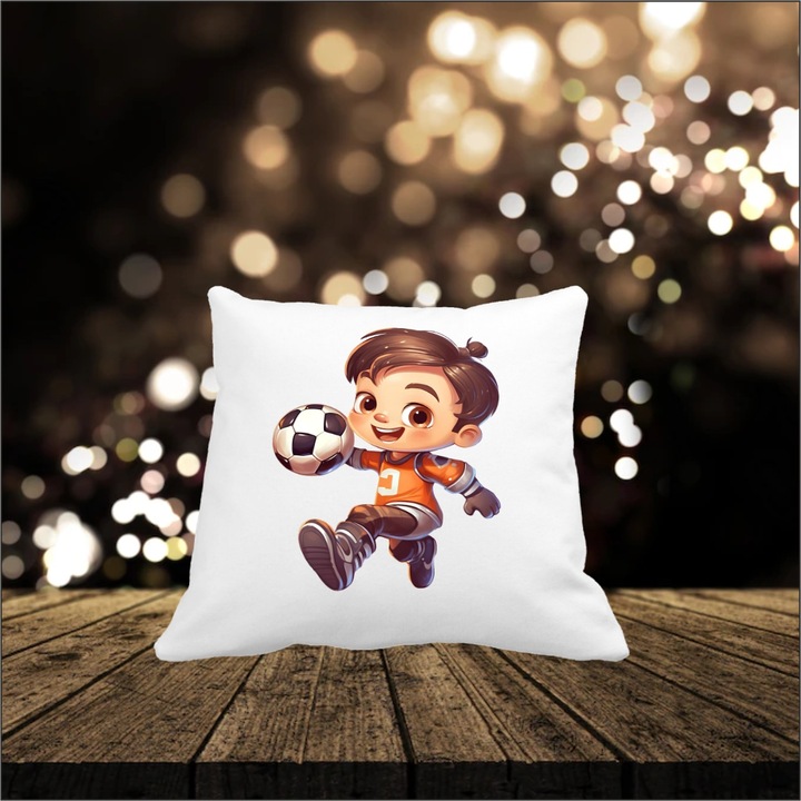 Perna copii, Cresa, Gradinita, Micul fotbalist, 40×40 cm, PGR047