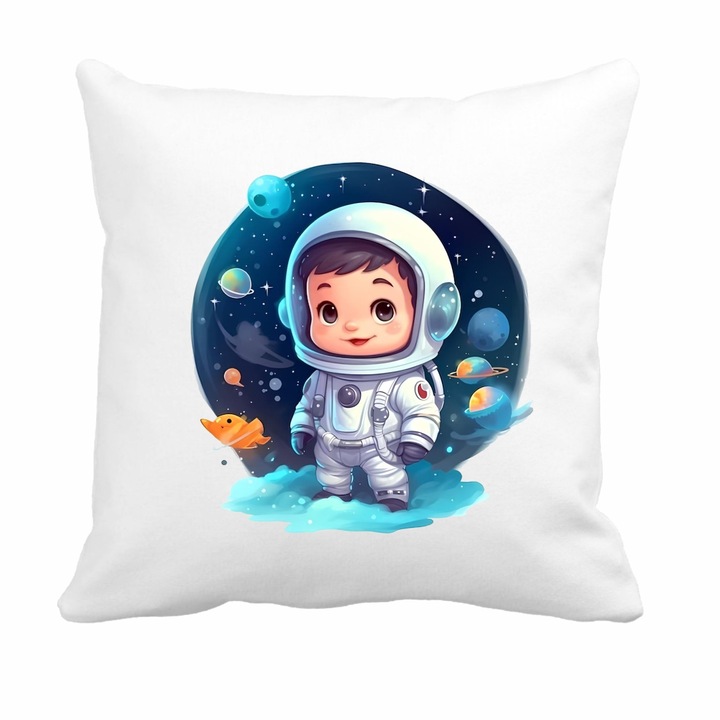 Perna copii, Cresa, Gradinita, Micul Astronaut, 40×40 cm, PGR050