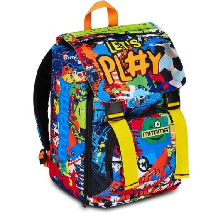 Ghiozdan Mitama, Extensibil, 4Zip, Urban Game, 40x28x18-25cm