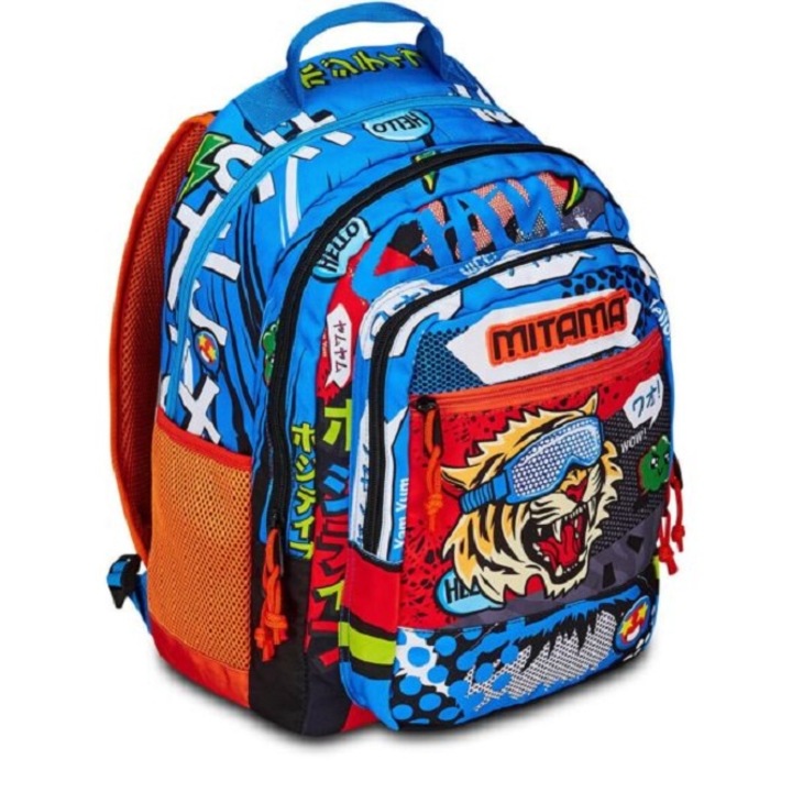 Ghiozdan Scolar, Mitama, New+, Wild Tiger, 43x30x20cm