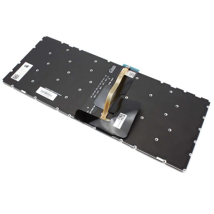 Tastatura pentru pentru Asus 0K05-000S000 neagra, cu, Palmrest, argintiu, iluminata, backlit, 0K200-00080000, 13120000810, 1312D000797, 13N0-NPA0601, 90R, NTD1K1180Y, 9Z.N8SLU.G01