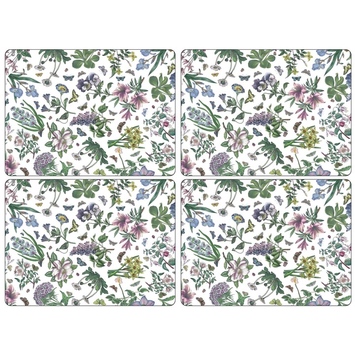 Set 4 Suporturi farfurii Placemats Large PIMPERNEL Botanic Garden Chintz 40.10 x 29.80cm