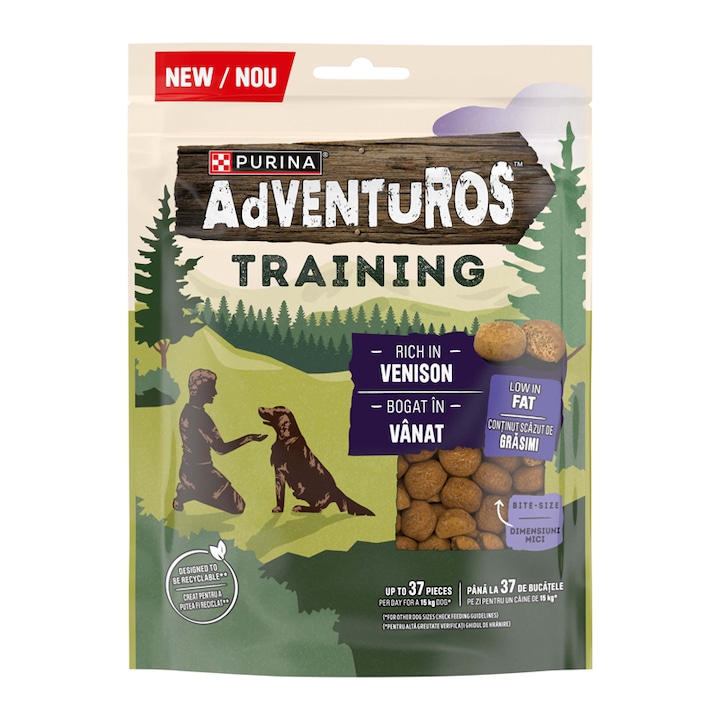 Награди за кучета Purina Adventuros Training с еленско месо 115 гр