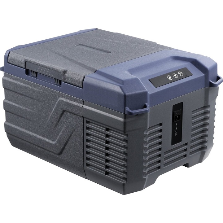 Frigider auto cu compresor, 9 l, 1 x zona racire, 460 x 328 x 261 mm, 12/24 V DC, 110-240 V AC, -20 ℃ pana la 20 ℃, Bluetooth, 45 W