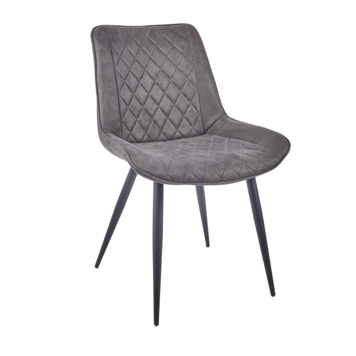 Scaun Living j262-L, 75 x 67 x 55 cm. gri