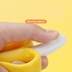Jucarie Dentitie 2 in 1 pentru Bebelusi, Comando Kids, cu Maner, Perii Extra Fini, Silicon Non Toxic, Fara Miros, Model Banana, Galben