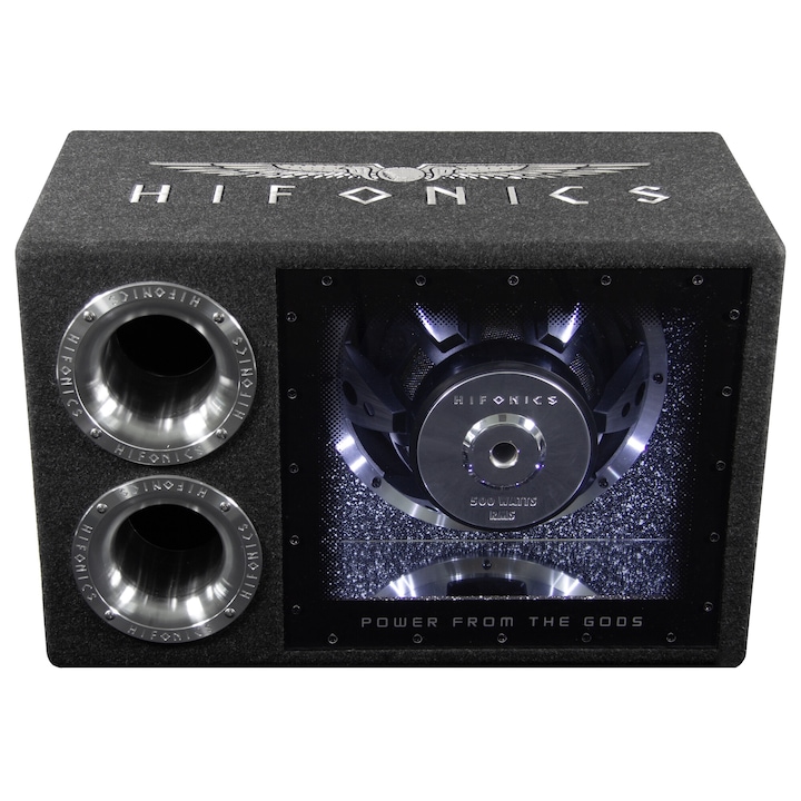 Subwoofer Hifonics in incinta 30cm 1000W 4ohm