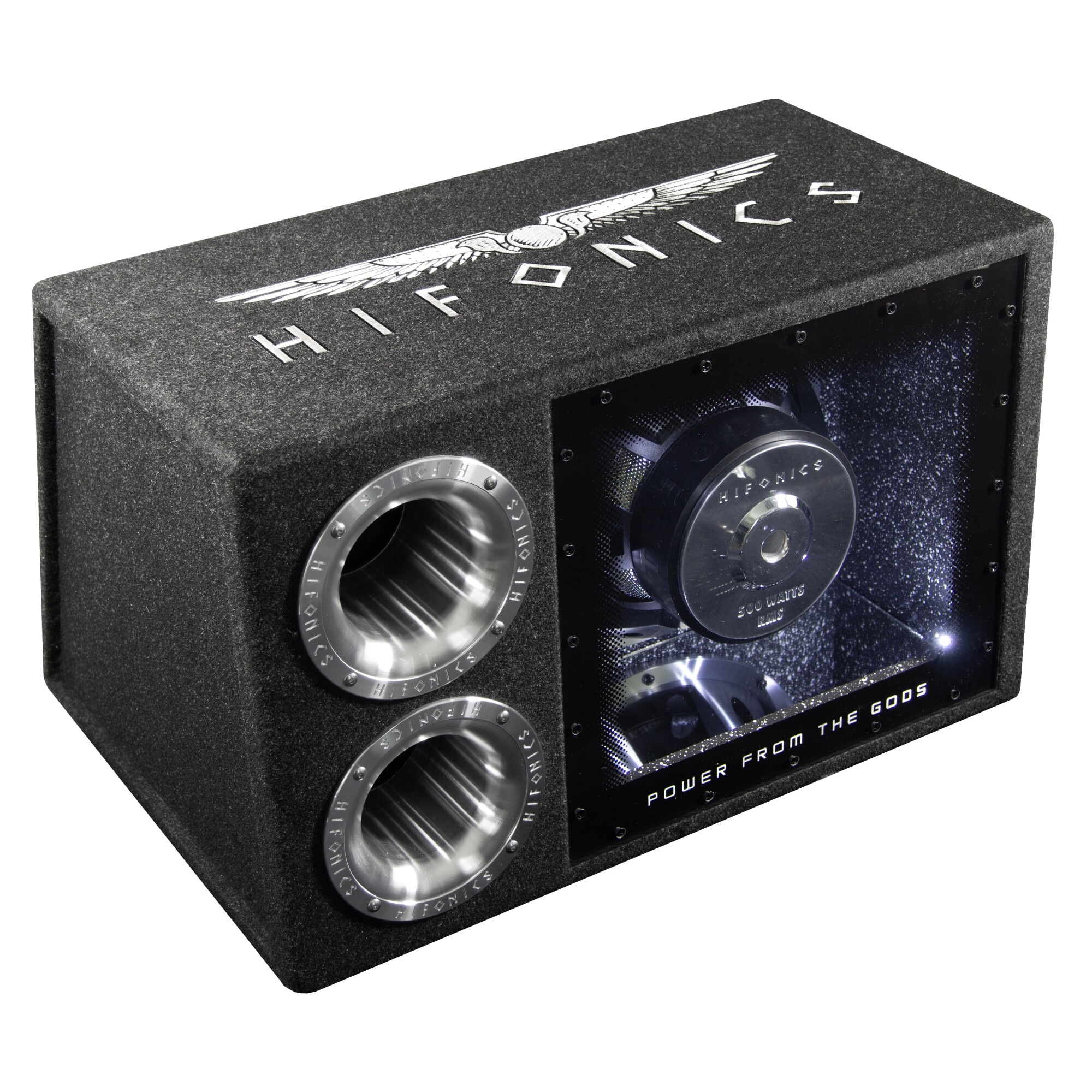 Subwoofer Hifonics in incinta 30cm 1000W 4ohm - eMAG.ro