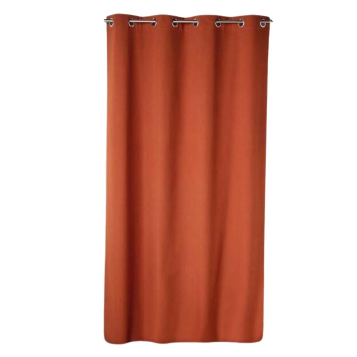 Perdea OBSCURE, microfibra, BLACKOUT, 140 x 260 cm - teracota