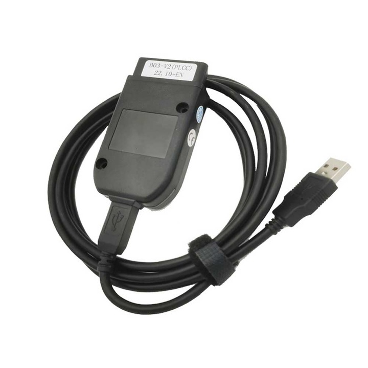 Cablu OBD2 USB pentru VW, Audi, Skoda, Seat, compatibil Windows XP/Vista/7/8/10