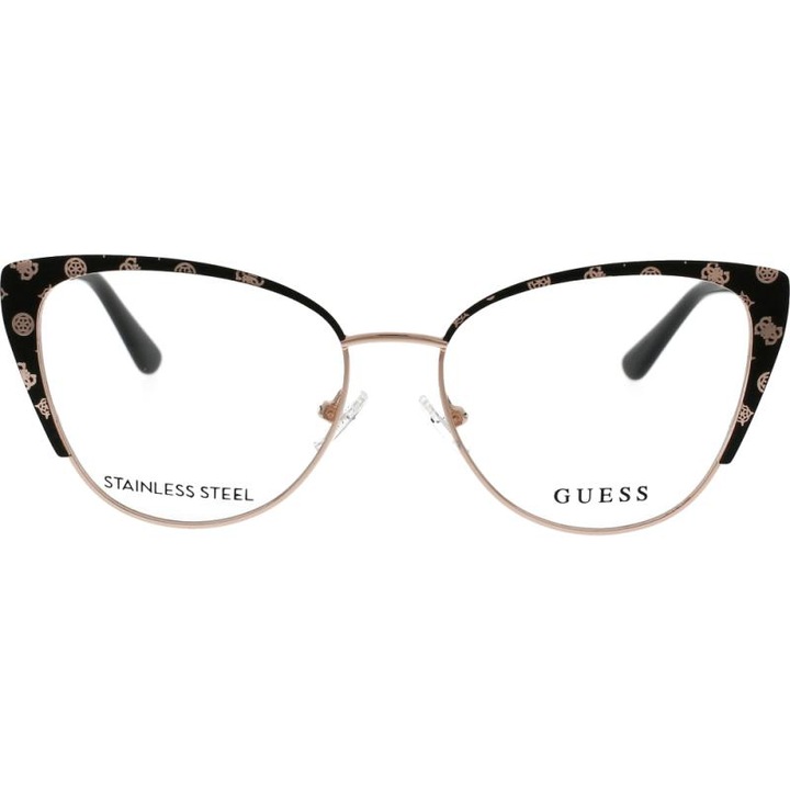 Rame ochelari de vedere dama Guess GU50121 005, 55mm