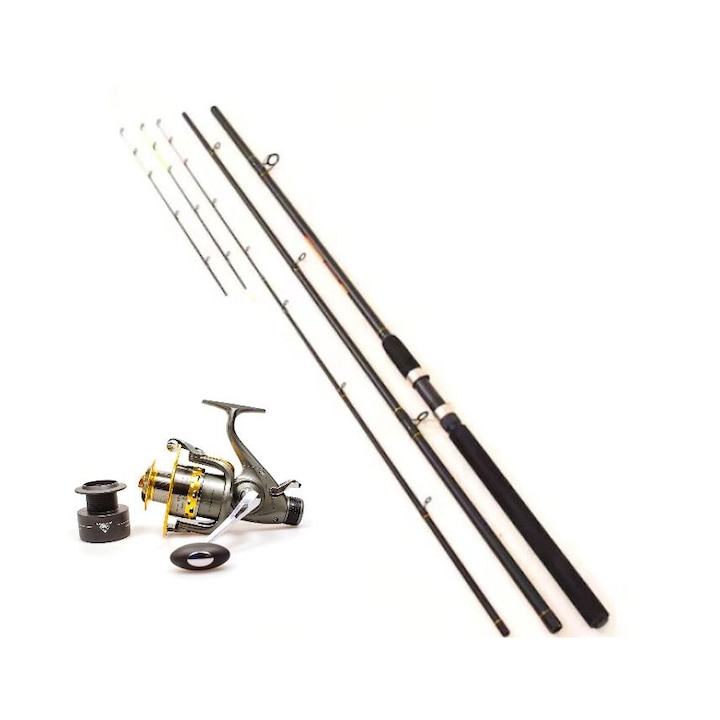 Комплект фидер копия 3.6m с макара kt5000 pokarpfishing reel, сила на замятане 120/180g