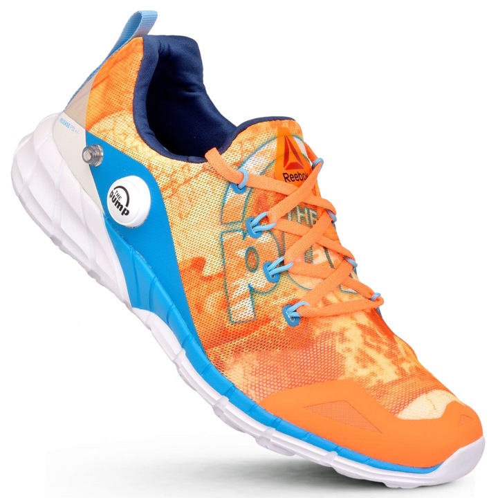 Reebok ZPump Fusion 2.0 női sportcipő, szintetikus, narancssárga, 40 EU