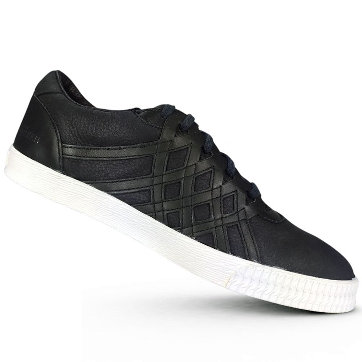 Pantofi sport pentru barbati Puma Khomus Alexander McQueen, Piele, Negru