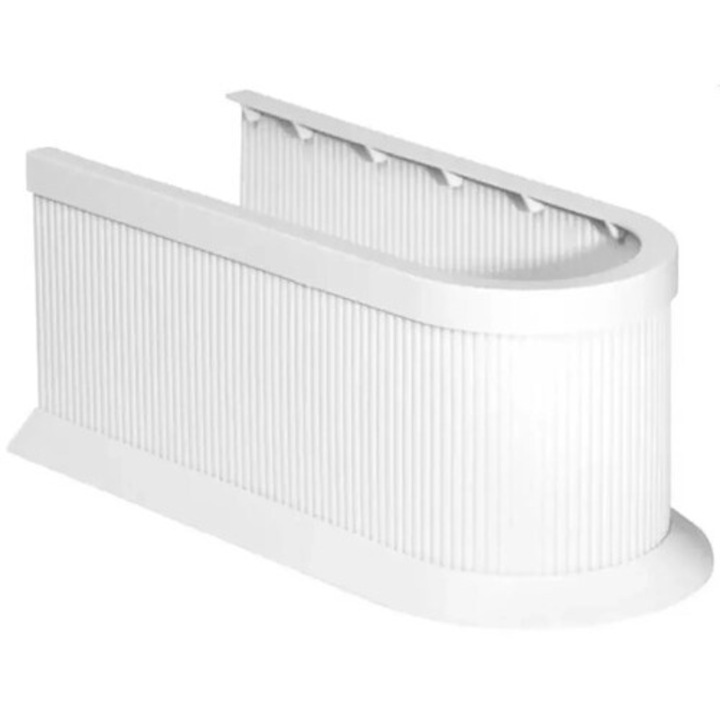 Masca Sifon Fackelmann Din Plastic Alb