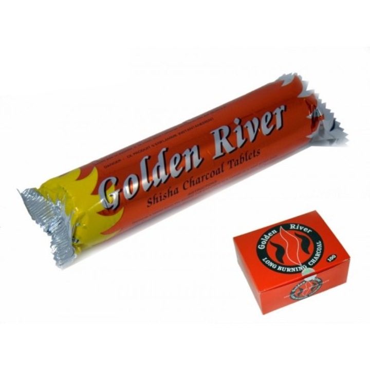 Carbune Narghilea Golden River (10buc/cut)