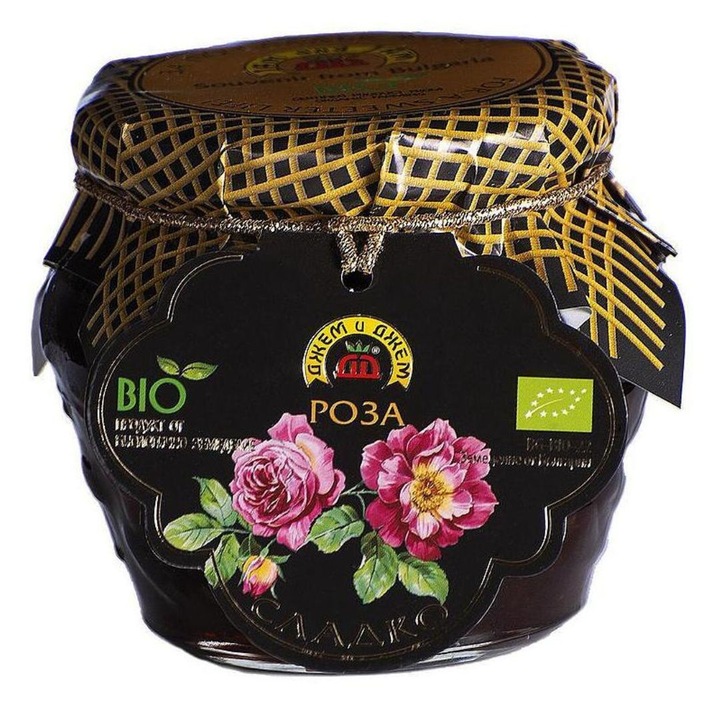 Dulceata BIO de Trandafiri, 240g